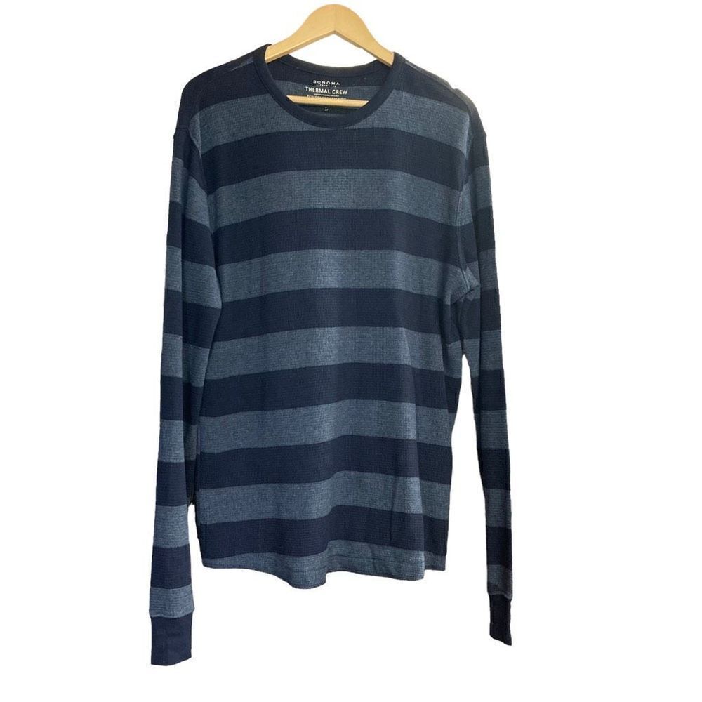 SONOMA Women’s‎ Thermal Crew Long Sleeve Shirt Size Large